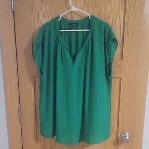 Vibrant Green Blouse